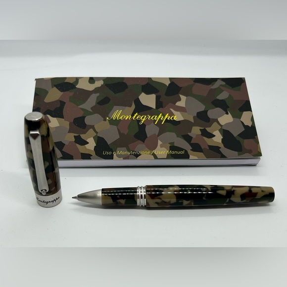 Montegrappa Pen camouflage with box and dog tags - Picture 3 of 4